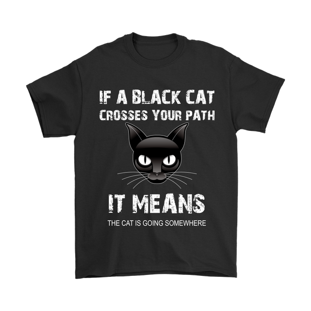 Black Cat Lovers Tee